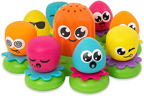 Toomies Octopals Floating Island Interactive Bath Toy