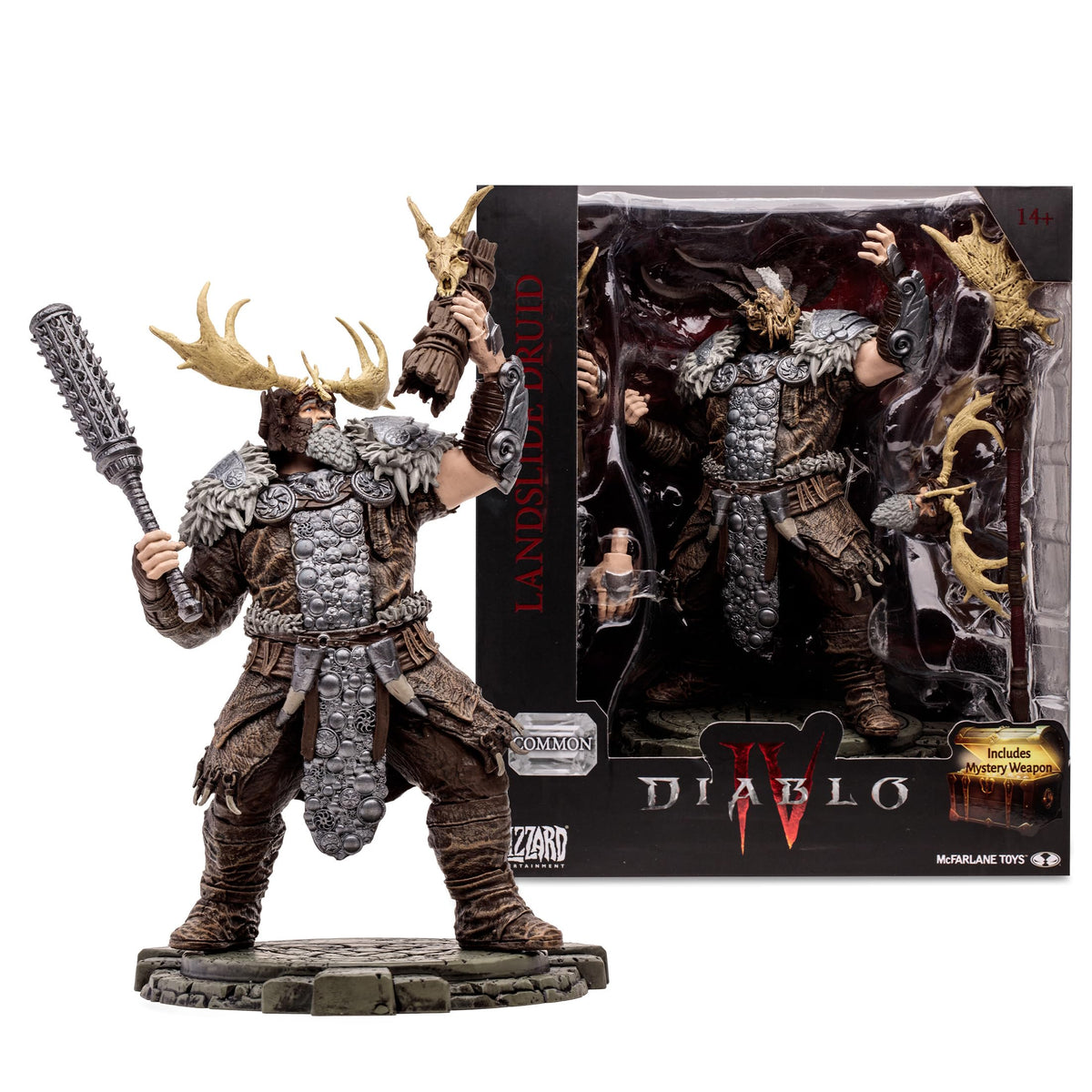 McFarlane Toys Diablo IV Landslide Druid 1:12 Scale Figure