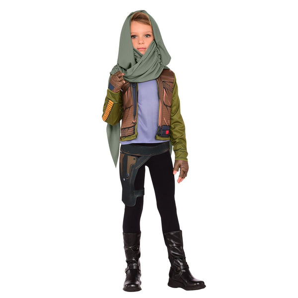 Girls Star Wars Jyn Erso Deluxe Costume Top Set