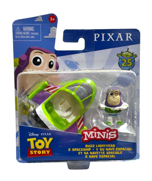 Mattel Disney Pixar Toy Story Mini Buzz Lightyear & Spaceship Playset