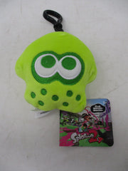 TOMY Club Mocchi-Mocchi- Splatoon Clip-On Plush Toy – Neon Yellow