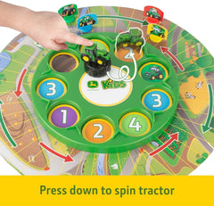 TOMY John Deere Go Johnny Go Board Game for Kids & Families