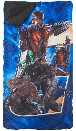 Marvel Guardians of the Galaxy Kids Slumber Bag with Travel Pouch