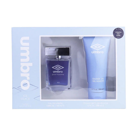 Umbro Ice Glace Men's Fragrance Gift Set – Eau de Toilette & Shower Gel