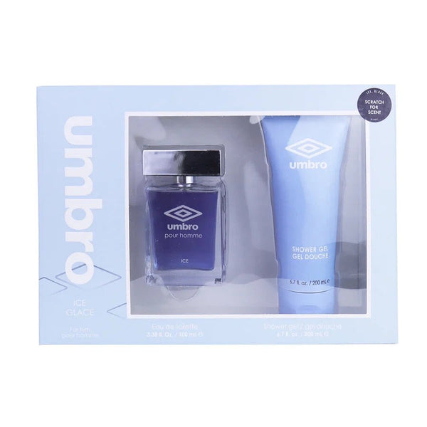 Umbro Ice Glace Men's Fragrance Gift Set – Eau de Toilette & Shower Gel