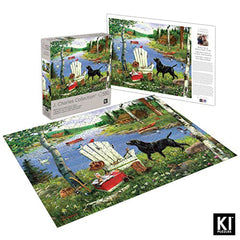 KI Puzzles Time for A Lil' Fishing 550 Piece