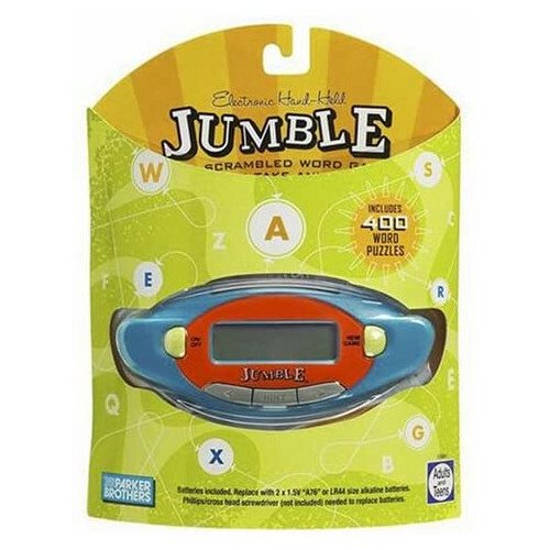 Parker Brothers Jumble Handheld Word Scramble Game