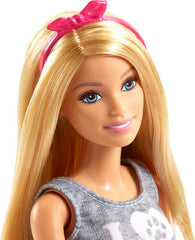Barbie Dolls & Pets Playset with Puppy, Bunny & Accessories