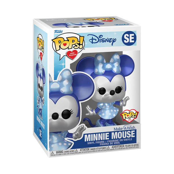 Funko Pop! Minnie Mouse – Make-A-Wish Metallic Vinyl Figure