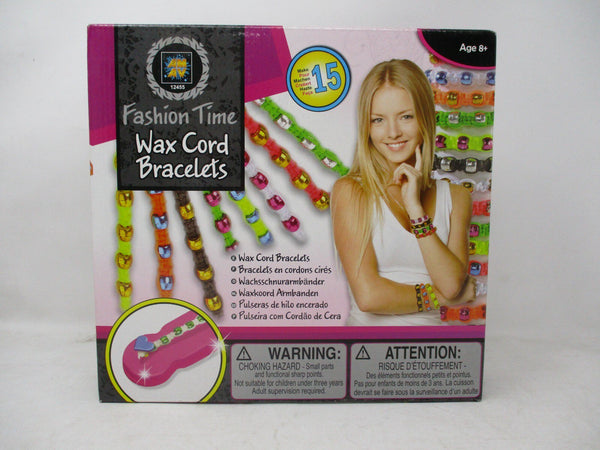 AMAV Fashion Time Wax Cord Bracelets Maker Kit