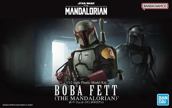 Bandai Hobby Star Wars Boba Fett 1/12 Scale Model Kit – The Mandalorian