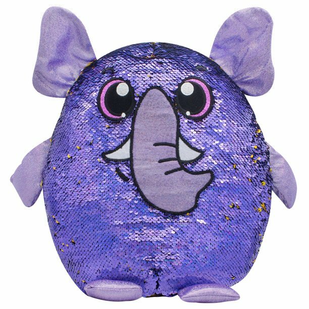 Shimmeez Mikayla Elephant Series 3 Color-Changing Sequin Plush