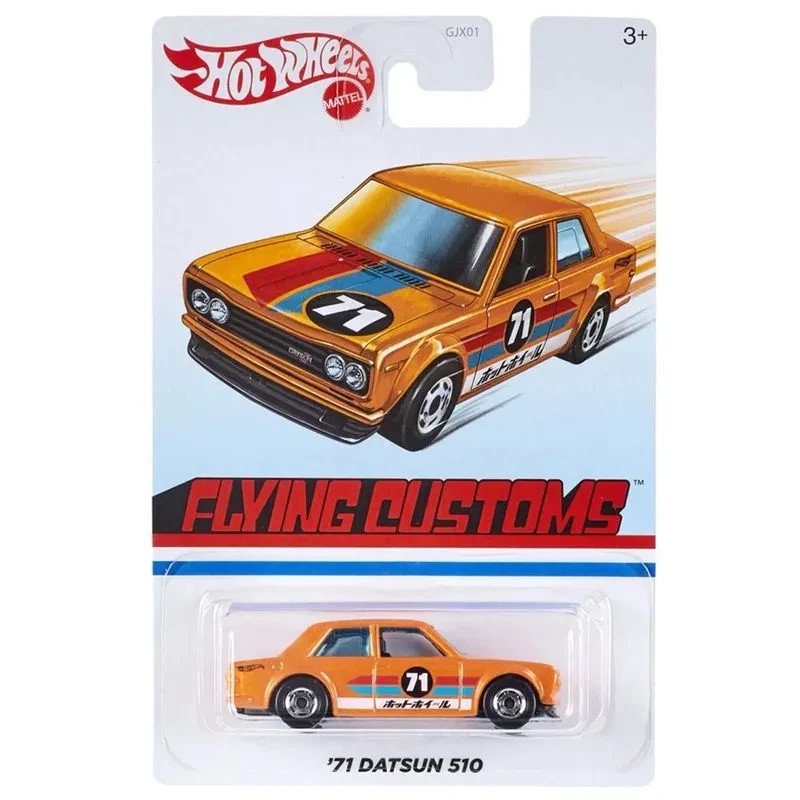 Hot Wheels Flying Customs 71 Datsun 510 Die-Cast Car