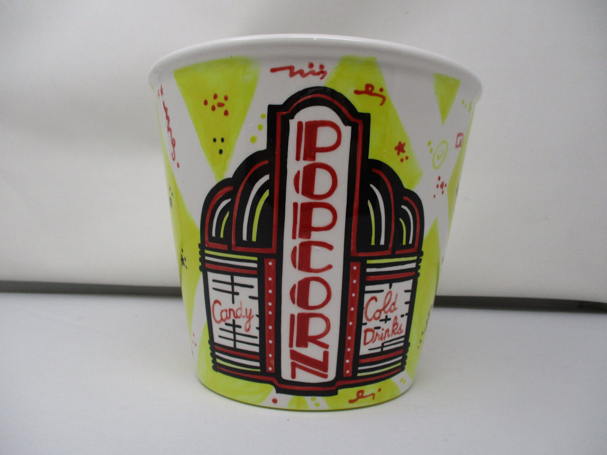 Our Name Is Mud Popcorn Bucket | Fun Ceramic Snack Bowl