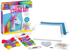 PlayMonster Craft-tastic Unicorn String Art Kit – Makes 2 Large Canvases