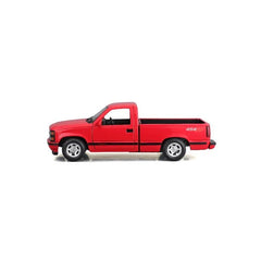 Maisto 1993 Chevrolet 454 SS Pick-Up Truck Model Kit 1:24 Scale – Red