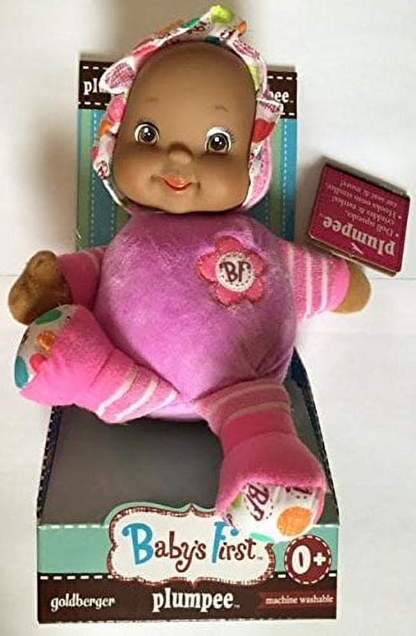 Goldberger Baby's First Plumpee African American Baby Doll