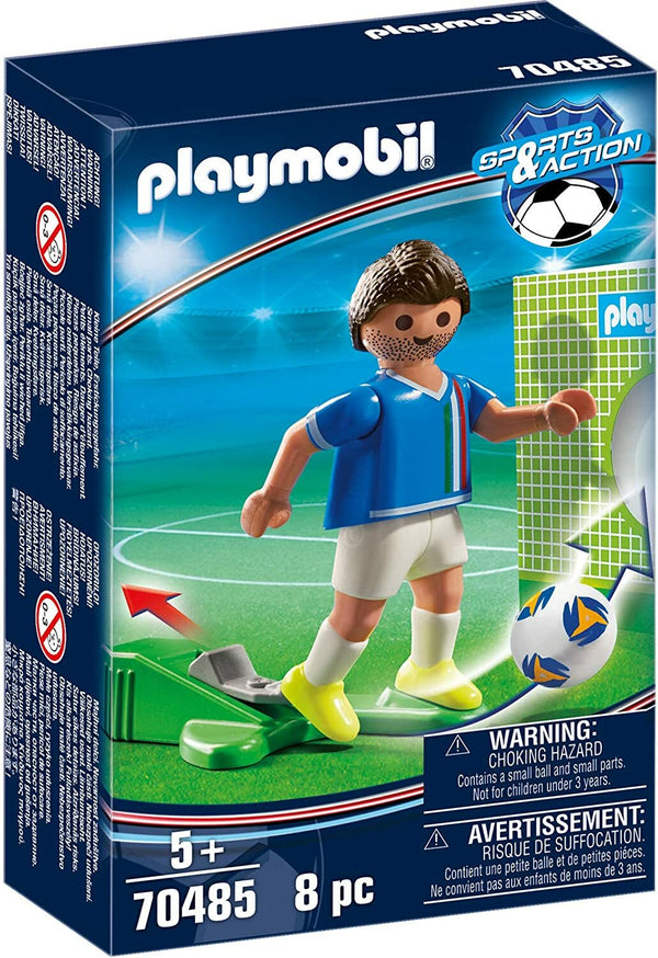 Playmobil Italy National Player Sports & Action Figure Set 70485