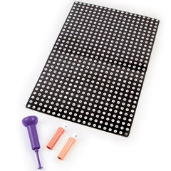 Make It Real Glow Dragon Stamp To Reveal DIY Dot Art Poster