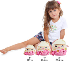 Barbie Cuutopia 10-Inch Soft Plush Pillow Doll with Pink Bows