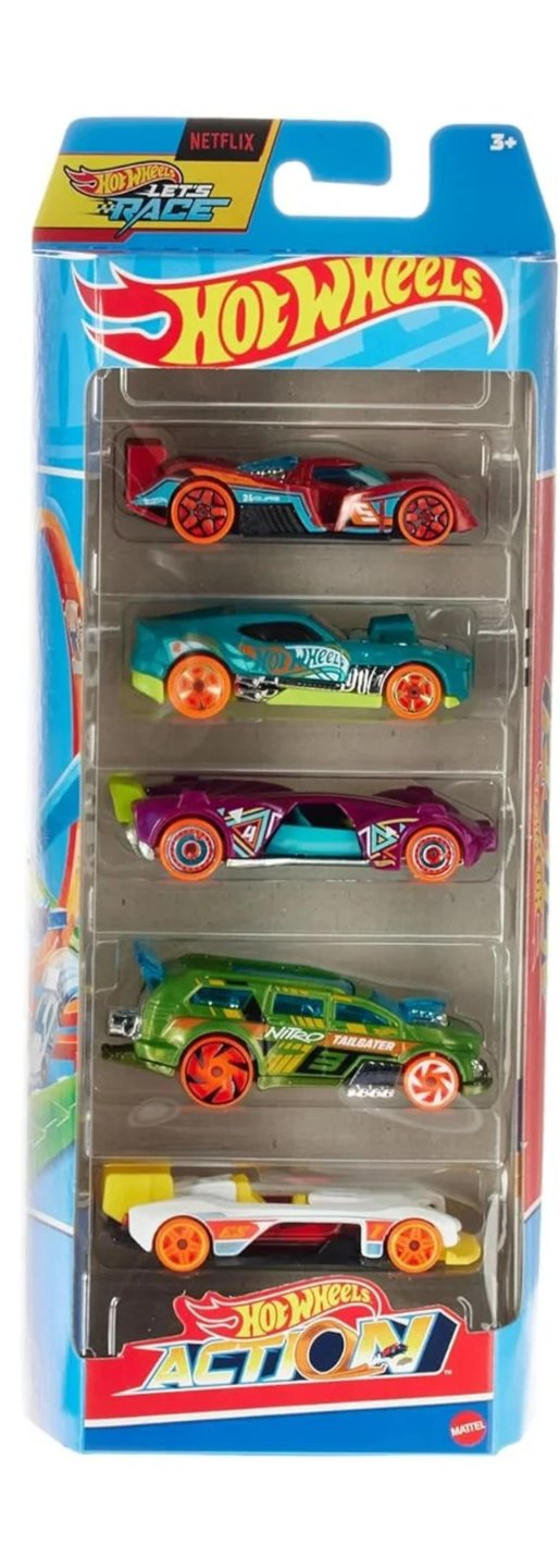 Hot Wheels Batman 2023 5-Pack Die-Cast Cars by Mattel