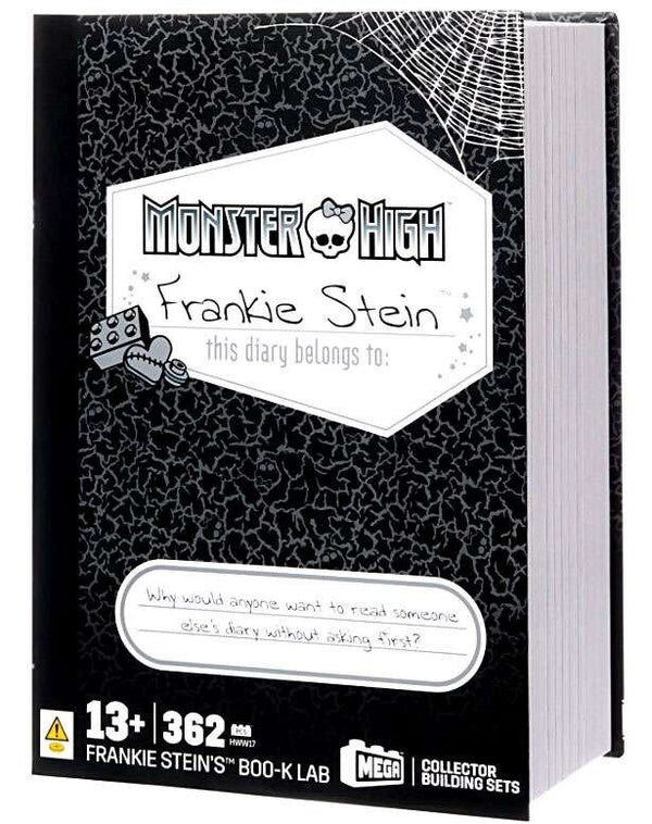 Mega Bloks Monster High Frankie Stein's Boo-k Lab Building Set