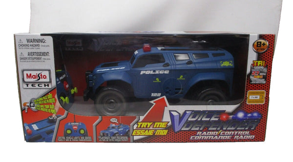 Maisto Tech Voice Defender RC Police SWAT Vehicle with Siren Sound