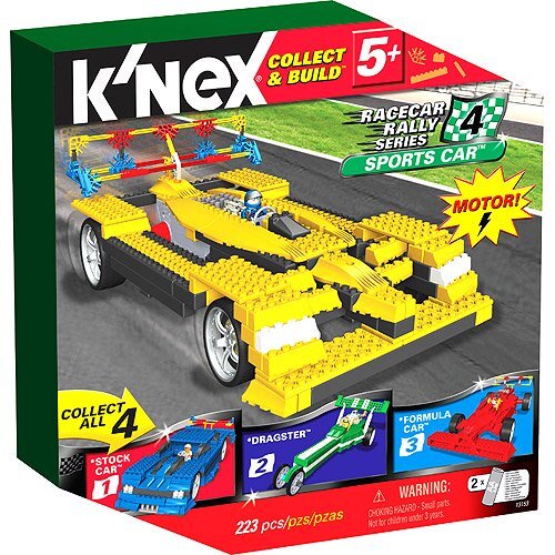 K'NEX Racecar Rally Building Set Sports Car