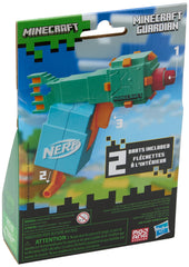Nerf MicroShots Minecraft Guardian Mini Blaster with 2 Elite Darts