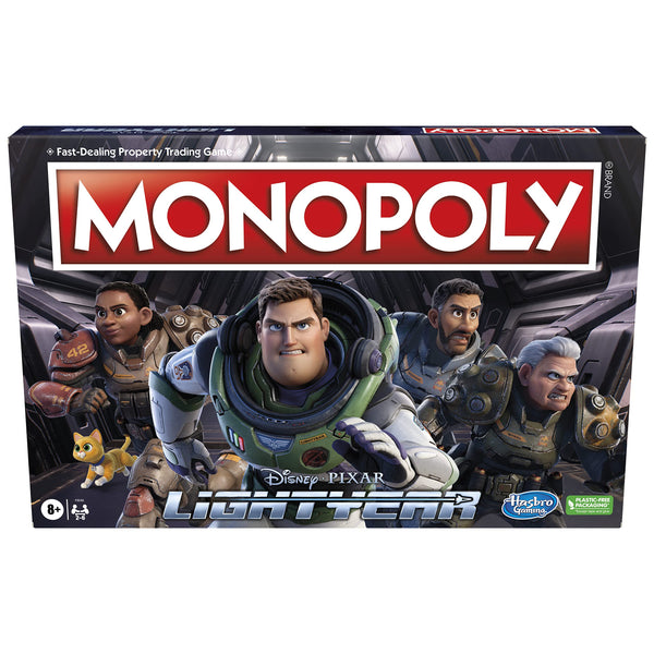Hasbro Monopoly Disney & Pixar Lightyear Edition Board Game