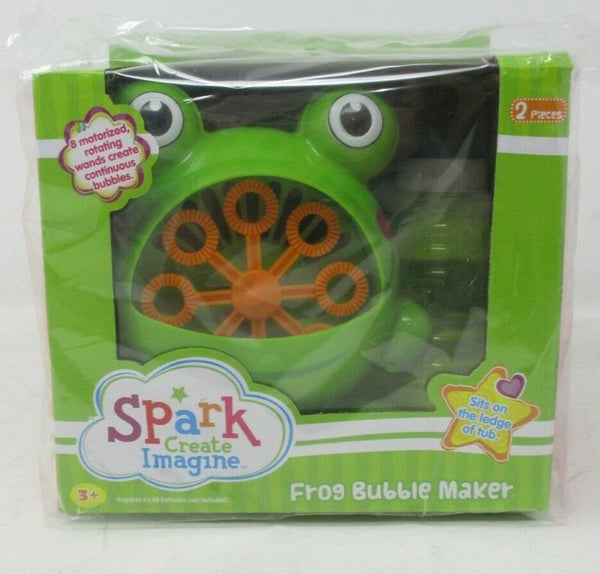 Spark Create Imagine Frog Bubble Maker with 8 Motorized Wands