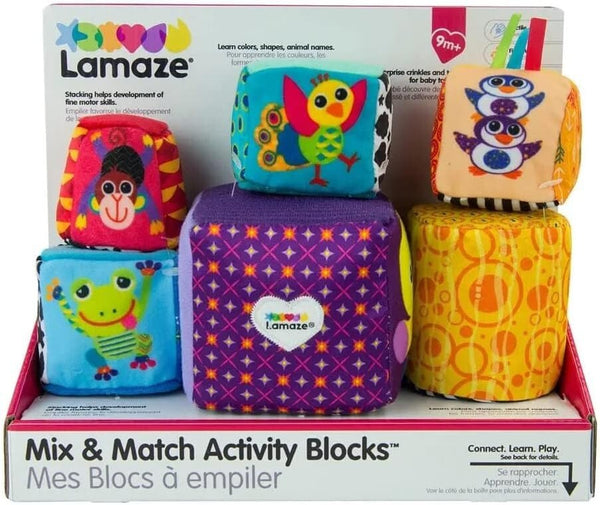 Lamaze Mix & Match Activity Blocks