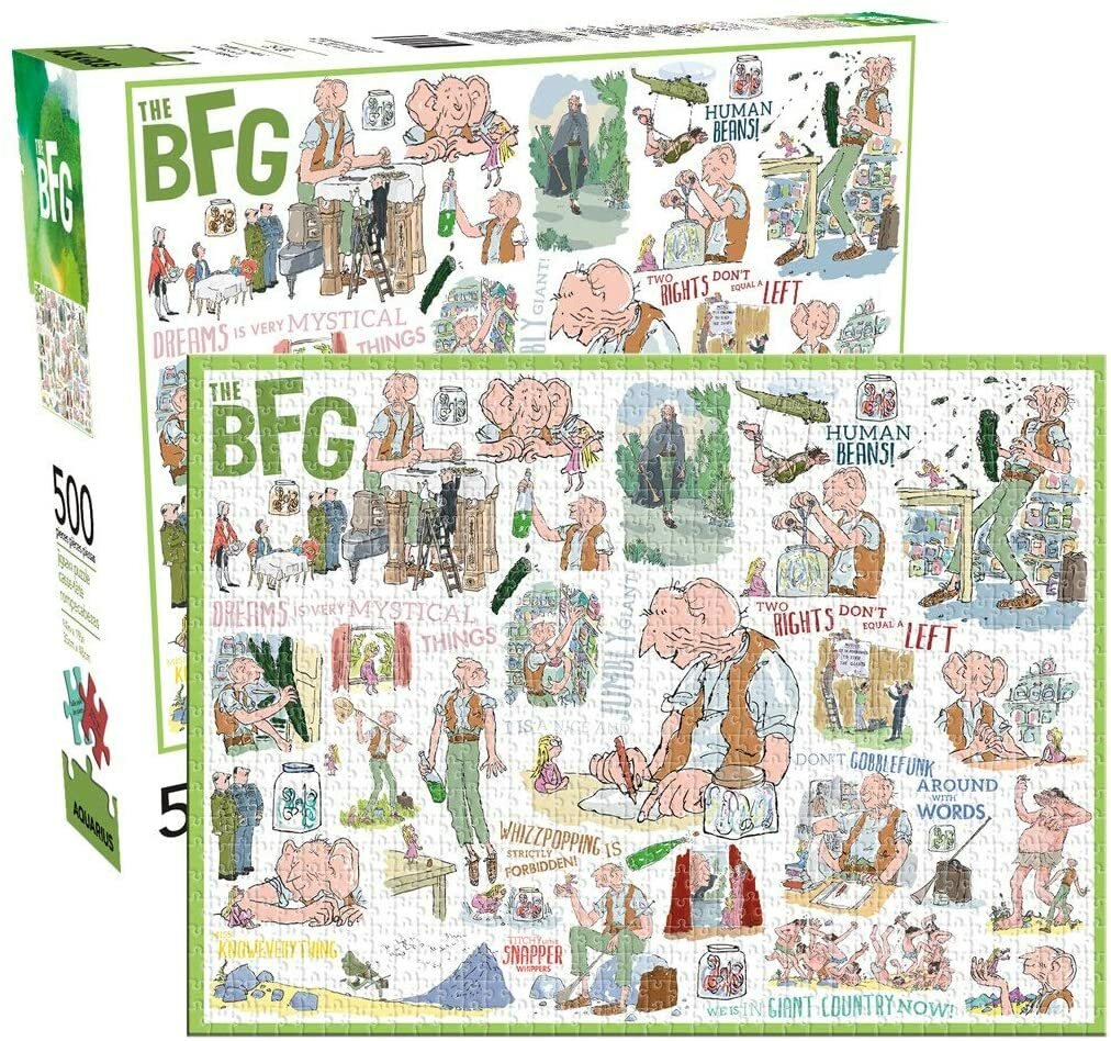 Aquarius The BFG Roald Dahl 500 Piece Jigsaw Puzzle