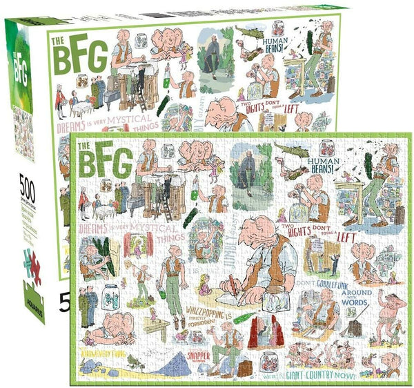 Aquarius The BFG Roald Dahl 500 Piece Jigsaw Puzzle