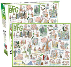 Aquarius The BFG Roald Dahl 500 Piece Jigsaw Puzzle