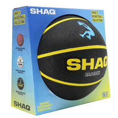 Hunter SHAQ Official Basketball 29.5" – Black & Yellow