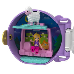 Mattel Polly Pocket Pajama Party Sleepy Pets Compact Playset