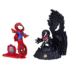 Hasbro Marvel Stunt Squad Spider-Man vs. Venom Launcher Playset
