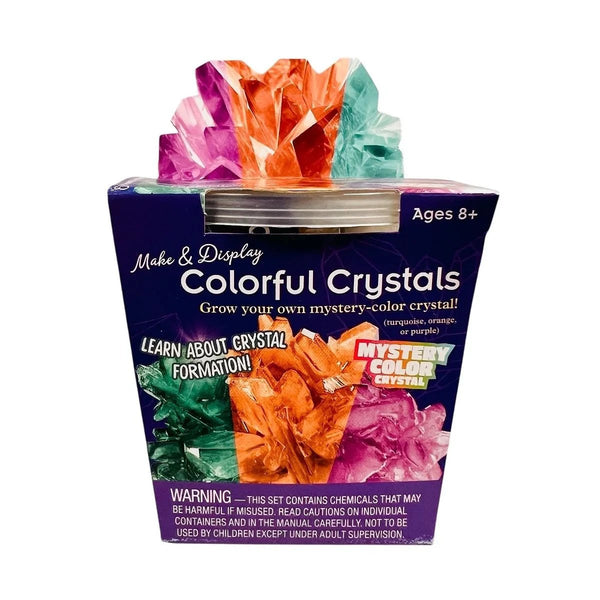 Thames & Kosmos Colorful Crystals Grow Kit – Overnight Crystal Science