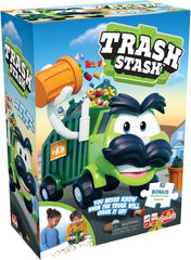 Trash Stash Game with Bonus Puzzle | Family Card Game