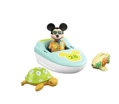 PLAYMOBIL 1.2.3 Disney Mickey Boat Tour Playset for Ages 12M+