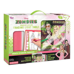 Disney Zombies Kids' Fashion Design Light Table & Tracing Kit