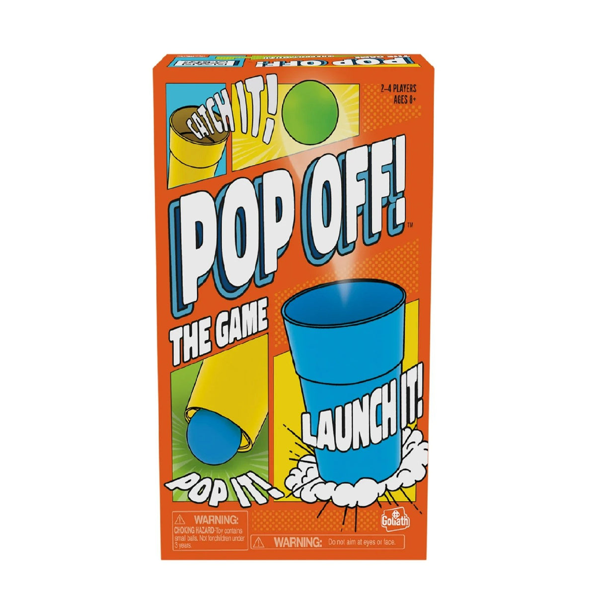 Goliath Pop Off! Fast-Paced Launch & Catch Family Game