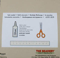 The Beadery Hemp Jewelry Kit – Raw Rope & Shell, 5 Projects