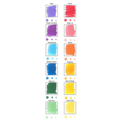Leisure Arts Rainbow Dot Markers – Dual-Ended Set of 12