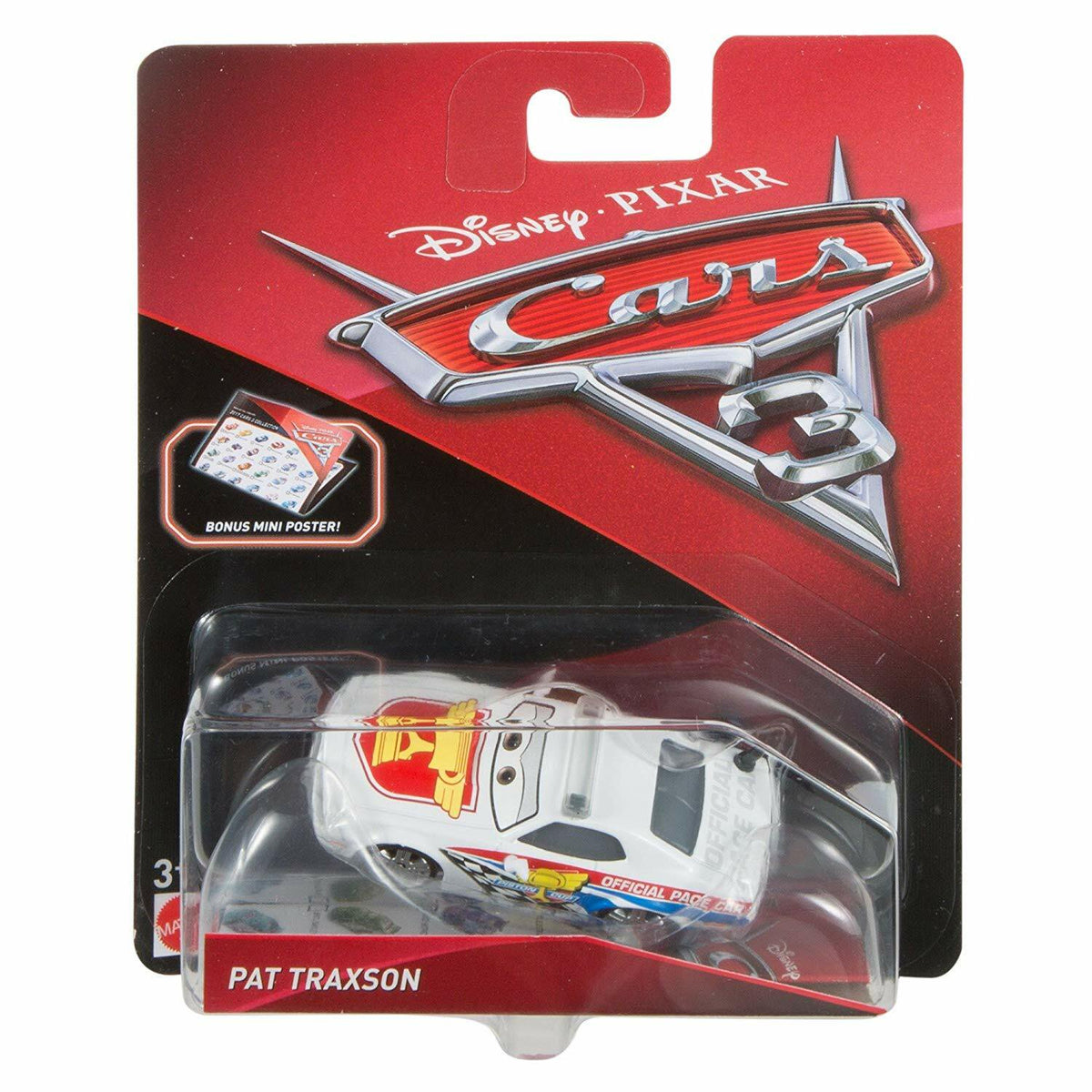 Disney Pixar Cars Pat Traxson 1:55 Scale Die-Cast Vehicle
