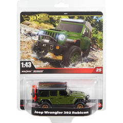Hot Wheels Premium Jeep Wrangler 392 Rubicon Die-Cast | 1:43 Scale