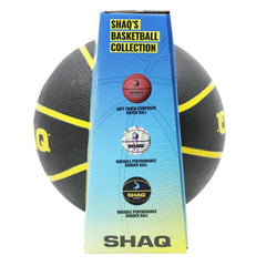 Hunter SHAQ Official Basketball 29.5" – Black & Yellow
