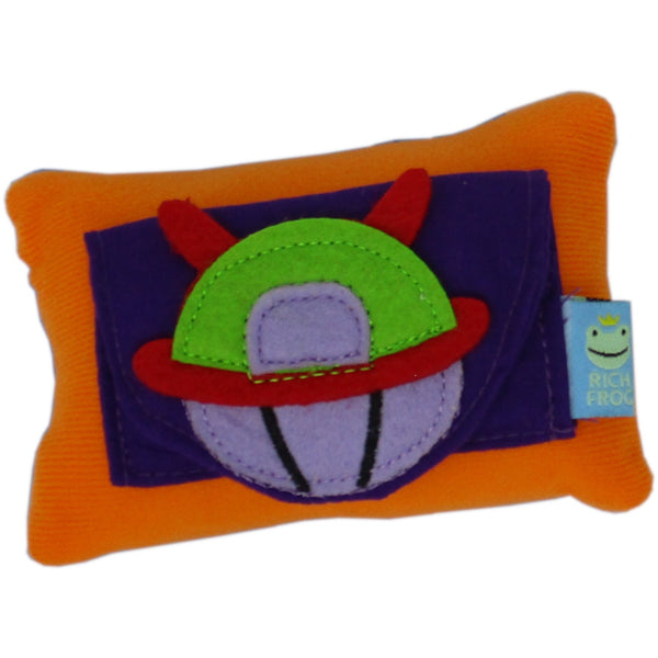 Rich Frog Owl Flying Saucer Tooth Fairy Pillow