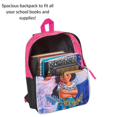 Disney Encanto 16-Inch Mirabel Girls Backpack – Pink